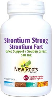 New Roots Strontium Strong 340 mg 120 VCaps Image 1