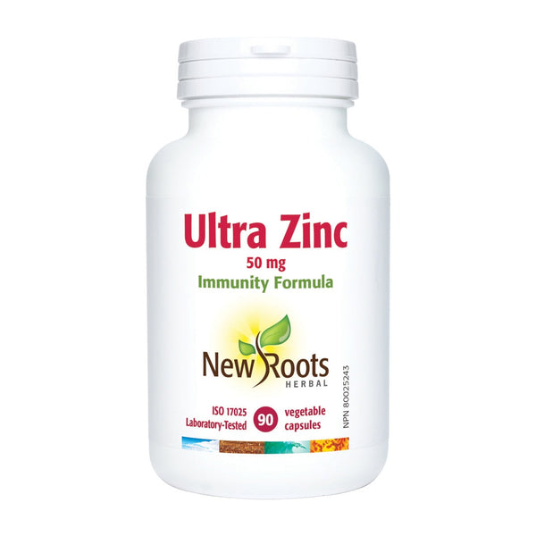 New Roots Ultra Zinc 50 mg 90 VCaps Image 1