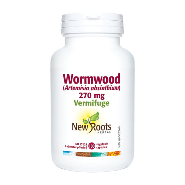 New Roots Wormwood 270 mg Vermifuge 100 VCaps Image 1