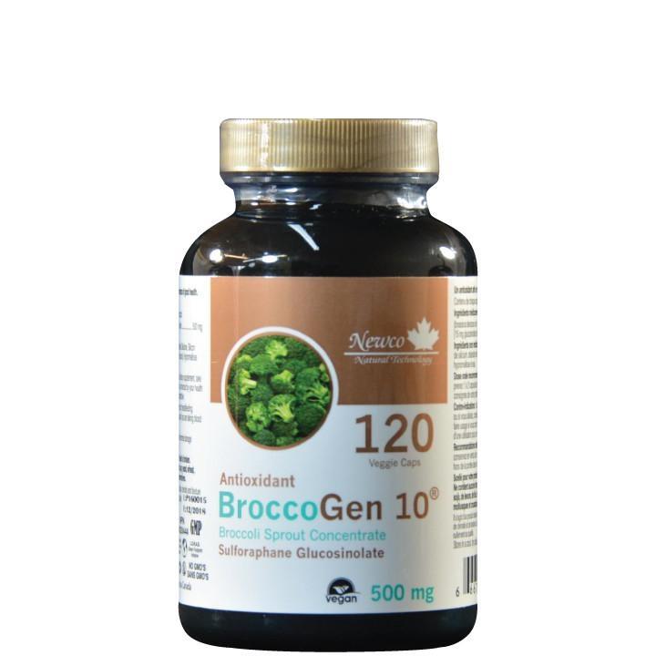 Newco Natural Technology BroccoGen 10 Sulforaphane Glucosinolate 500 mg VCaps Image 1