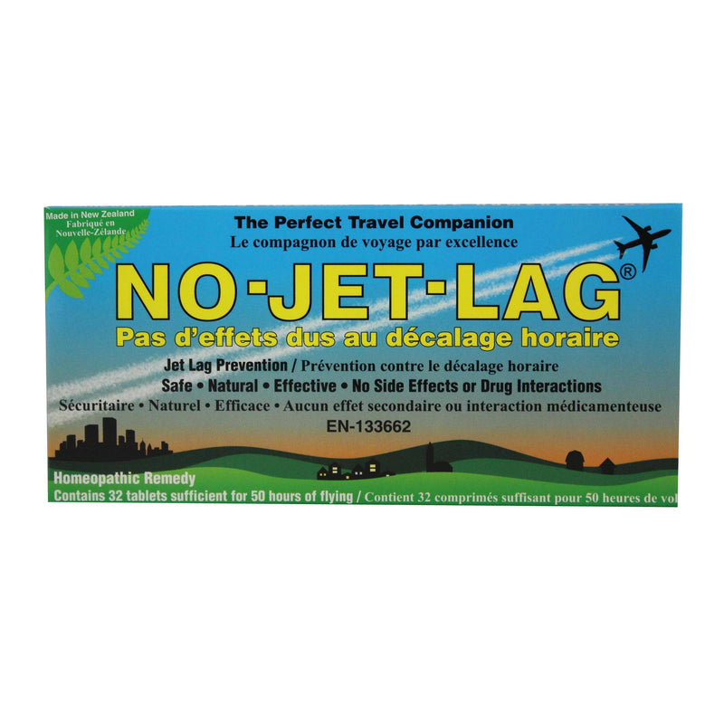 No-Jet-Lag Homeopathic Remedy 32 Tablets Image 3
