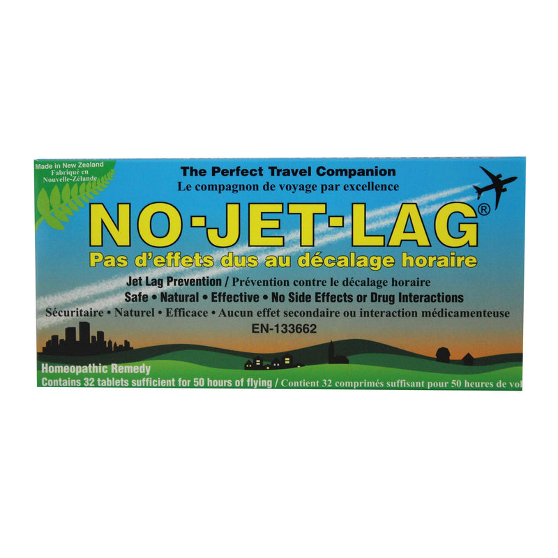 No-Jet-Lag Homeopathic Remedy 32 Tablets Image 2