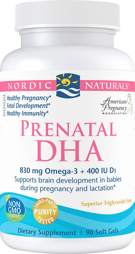 Nordic Naturals Prenatal DHA (90 Softgels)
