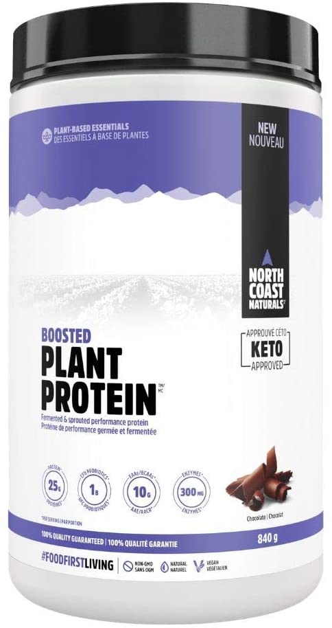 North Coast Naturals Boosted Plant Protein - Chocolate 840 g Image 1