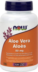 Now Aloe Vera Concentrate 50 mg 120 Softgels Image 1