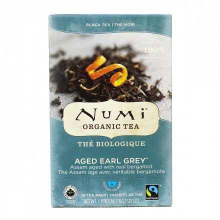 Numi Organic - Aged Earl Grey 18 Tea Bags Image 1