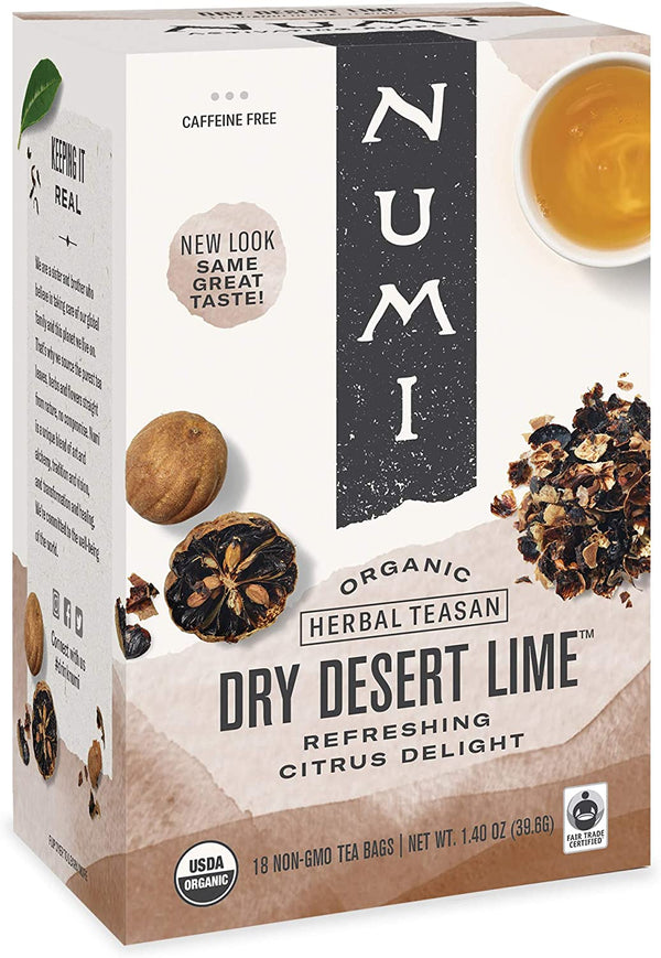 Numi Organic - Dry Desert Lime 18 Tea Bags Image 1