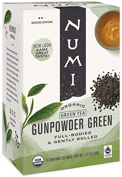Numi Organic - Gunpowder Green 18 Tea Bags Image 2
