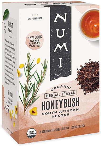 Numi Organic - Honeybush 18 Tea Bags Image 2