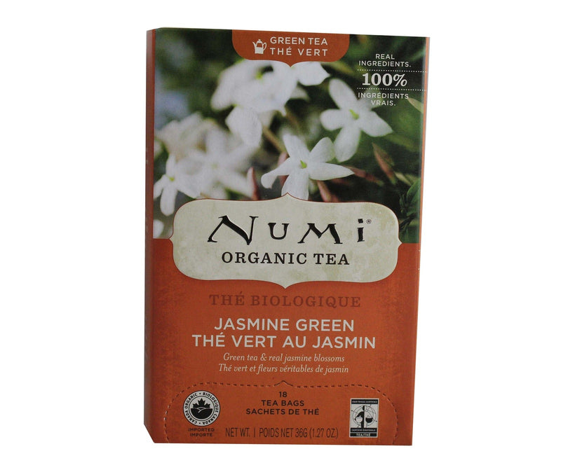 Numi Organic - Jasmine Green 18 Tea Bags Image 2
