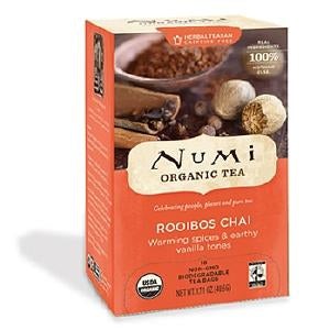 Numi Organic - Rooibos Chai 18 Tea Bags Image 2