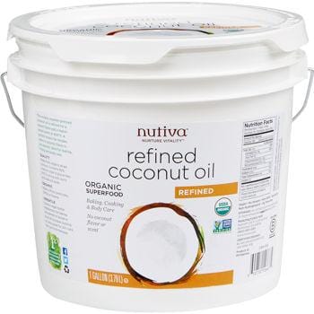 Nutiva Organic Refined Coconut Oil 3.79 L Image 1