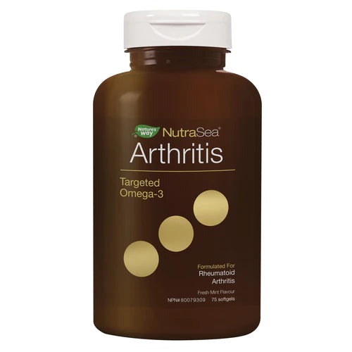 NutraSea Arthritis - Fresh Mint 75 Softgels Image 1