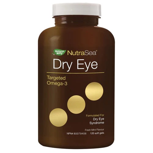 NutraSea Dry Eye - Fresh Mint 120 Softgels Image 1