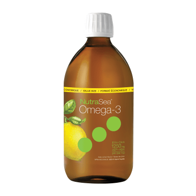 NutraSea Omega-3 1250 mg - Lemon Image 2