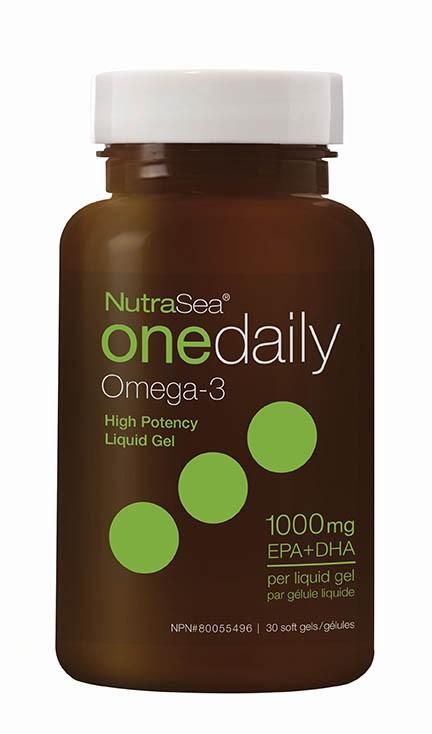 NutraSea One Daily Omega-3 1000 mg 30 Softgels Image 1