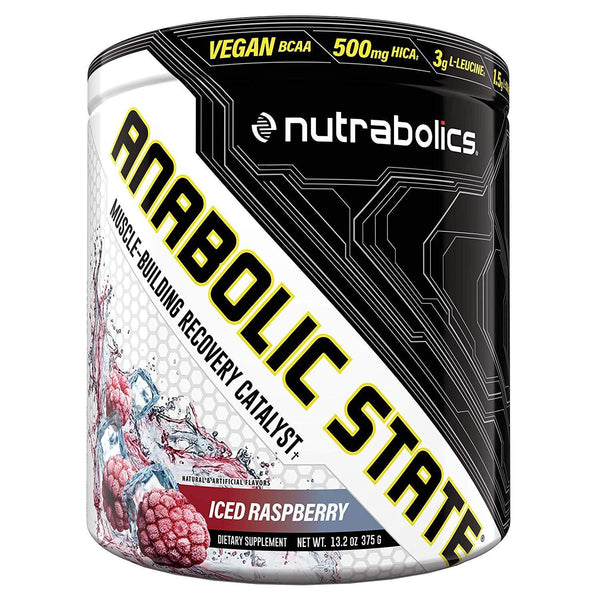 Nutrabolics Anabolic State Muscle-building Recovery Catalyst - Iced Raspberry 375 g Image 1