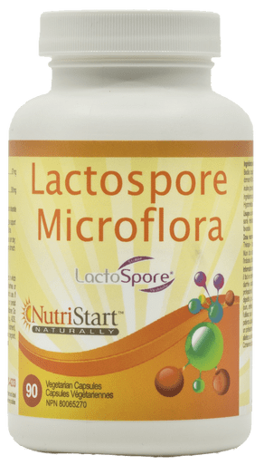 NutriStart Lactospore Microflora 90 VCaps Image 1
