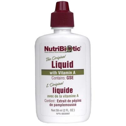Nutribiotic Orginal GSE Liquid with Vitamin A 59 mL Image 1