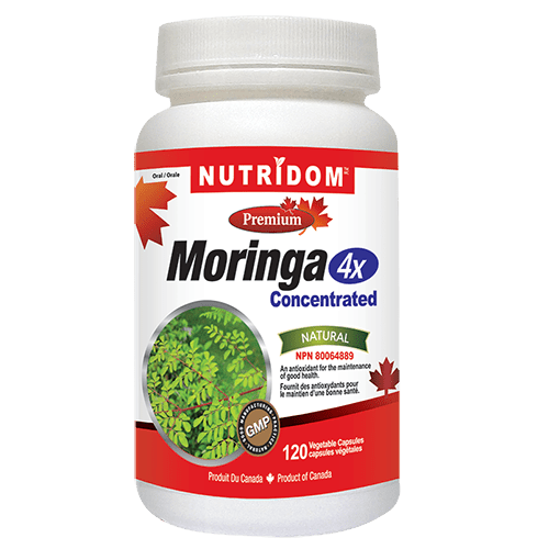 Nutridom Moringa 4X Concentrated 120 VCaps Image 1