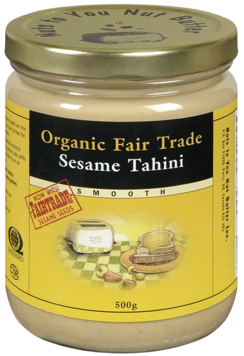 Nuts to You Nut Butter Organic Fair Trade Sesame Tahini - Smooth 1.1 lbs Image 1