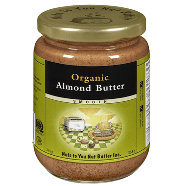 Nuts to You Nut Organic Almond Butter - Smooth 365 g Image 2