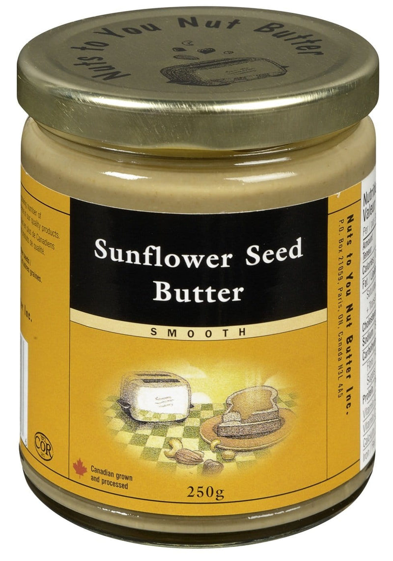 Nuts to You Nut Sunflower Seed Butter - Smooth 250 g Image 1