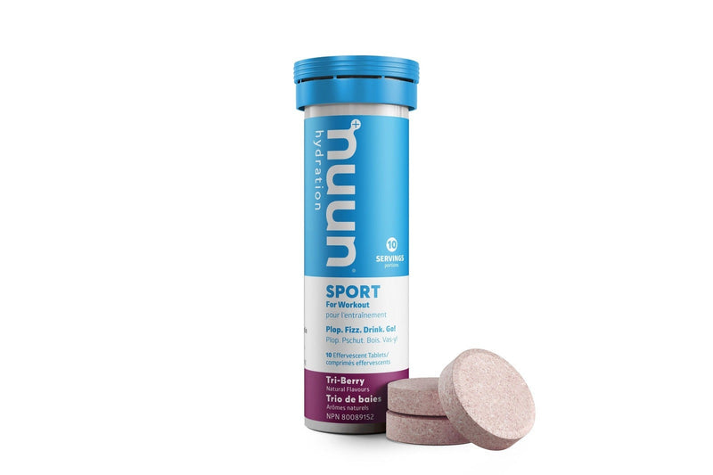 Nuun Hydration SPORT 10 Tablets - Tri-Berry Tubes Image 1