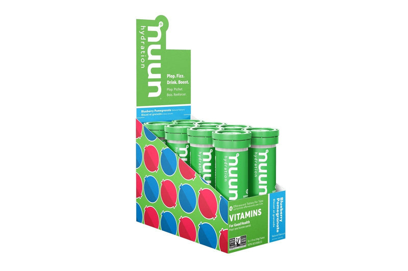 Nuun Hydration Vitamins 10 Tablets - Blueberry Pomegranate Tubes Image 2
