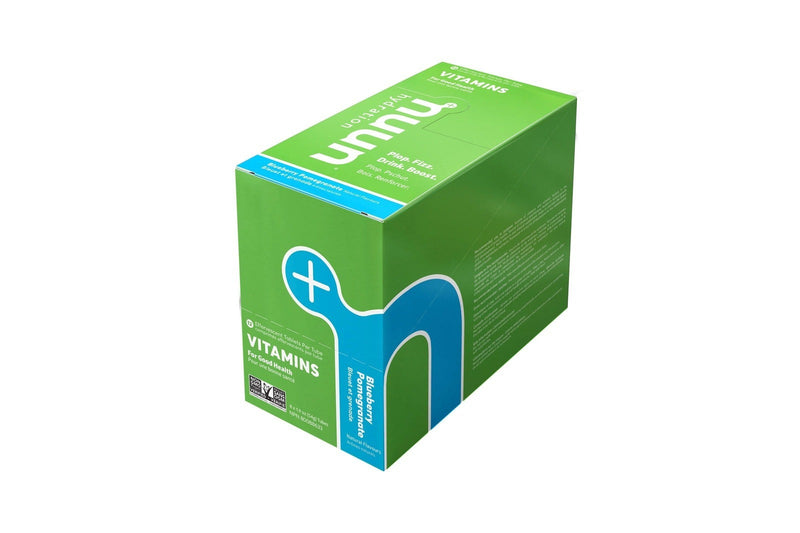 Nuun Vitamins Blueberry Pomegranate | Single Tube x 12 Tablets Short Dated -DISCO Image 2