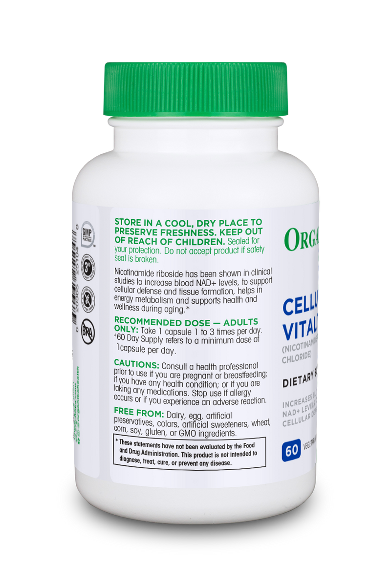 Organika Cellular Vitality (60 VCaps)