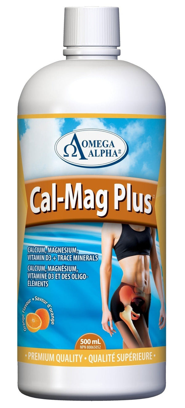 Omega Alpha Cal-Mag Plus - Orange 500 mL Image 1