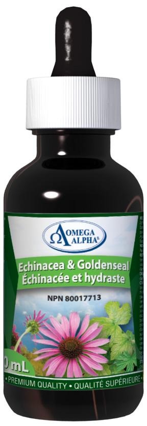 Omega Alpha Echinacea & Goldenseal 50 mL Image 1