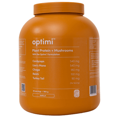 Optimi Plant Protein + Mushrooms - Vanilla Image 2