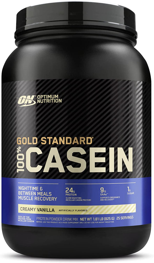 Optimum Nutrition Gold Standard 100% Casein - Creamy Vanilla Image 1