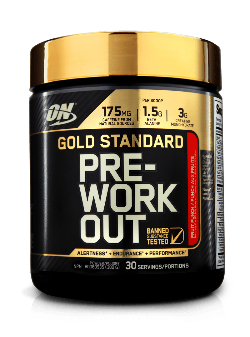 Optimum Nutrition Gold Standard Pre-Workout - Fruit Punch 300 g Image 1
