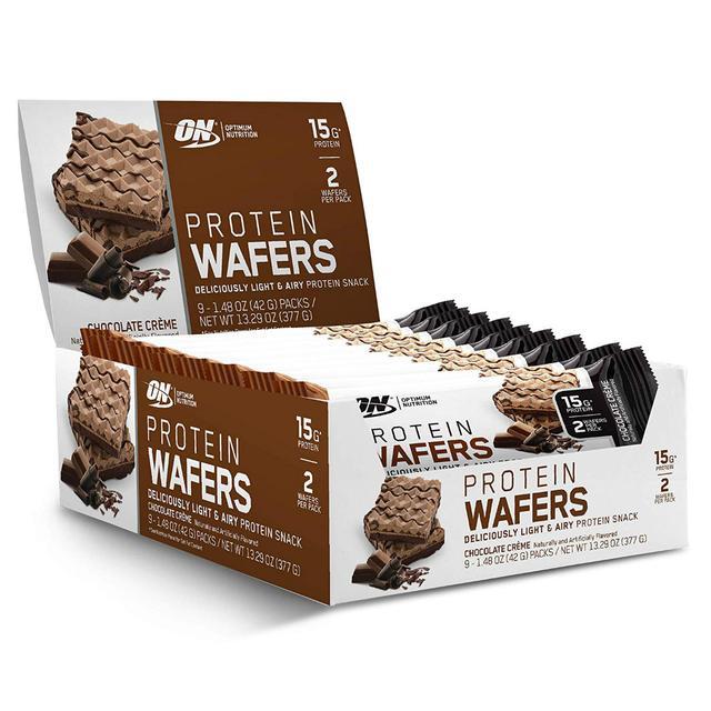 Optimum Nutrition Protein Wafers - Chocolate Creme Image 1