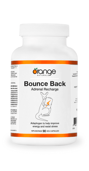 Orange Naturals Bounce Back Adrenal Recharge 90 VCaps Image 1
