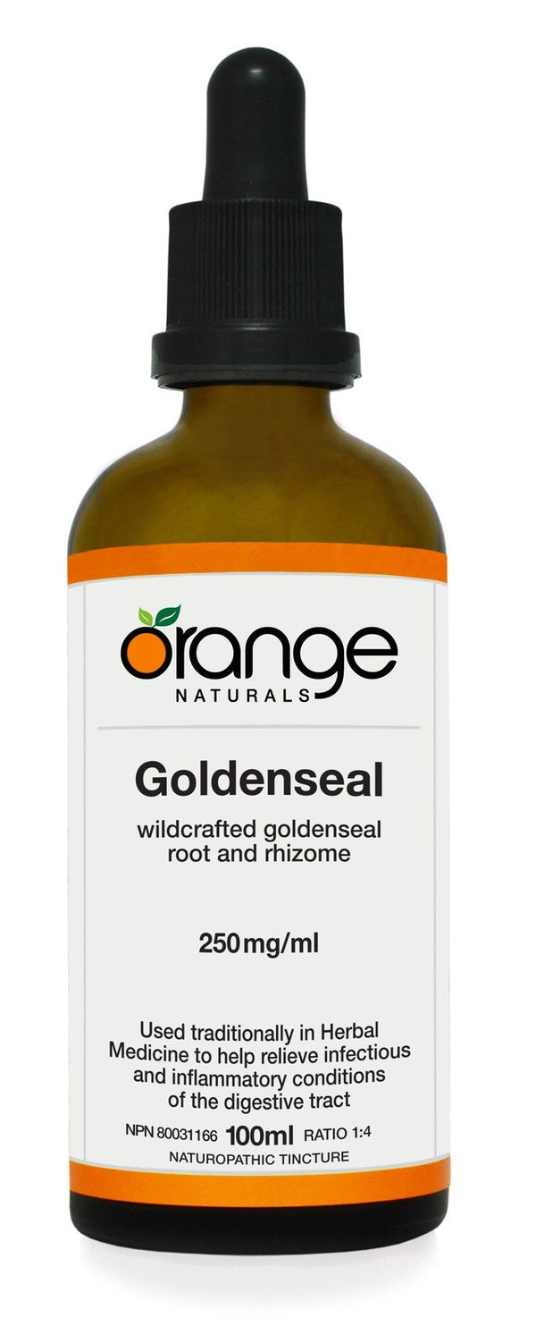 Orange Naturals Goldenseal 250 mg/mL 100 mL Image 1
