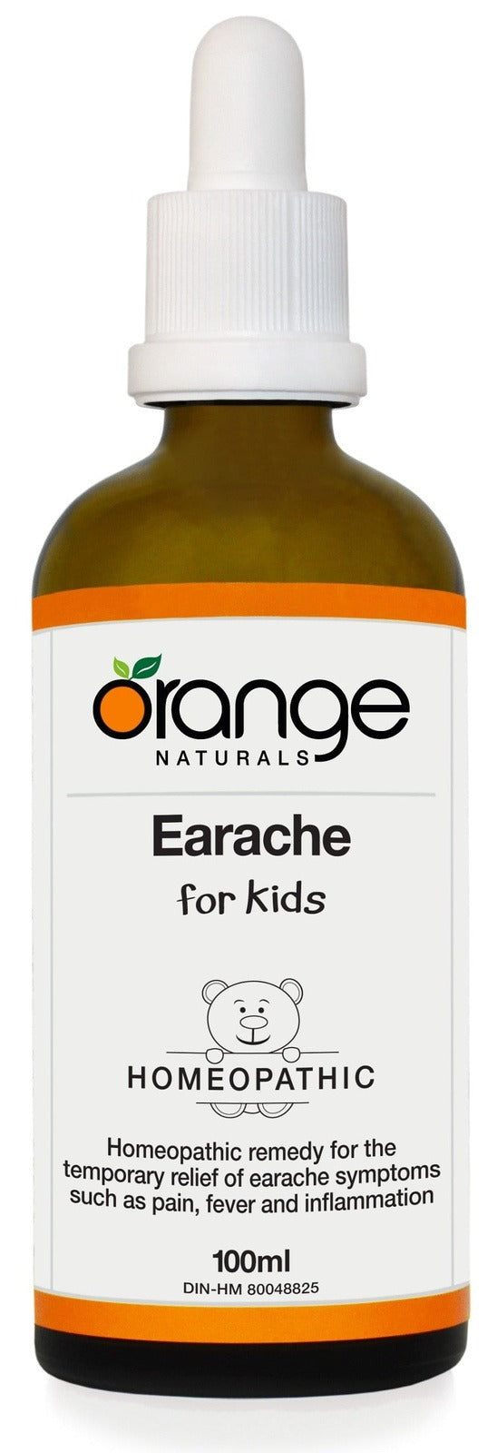 Orange Naturals Homeopathic Earache for Kids 100 mL Image 1