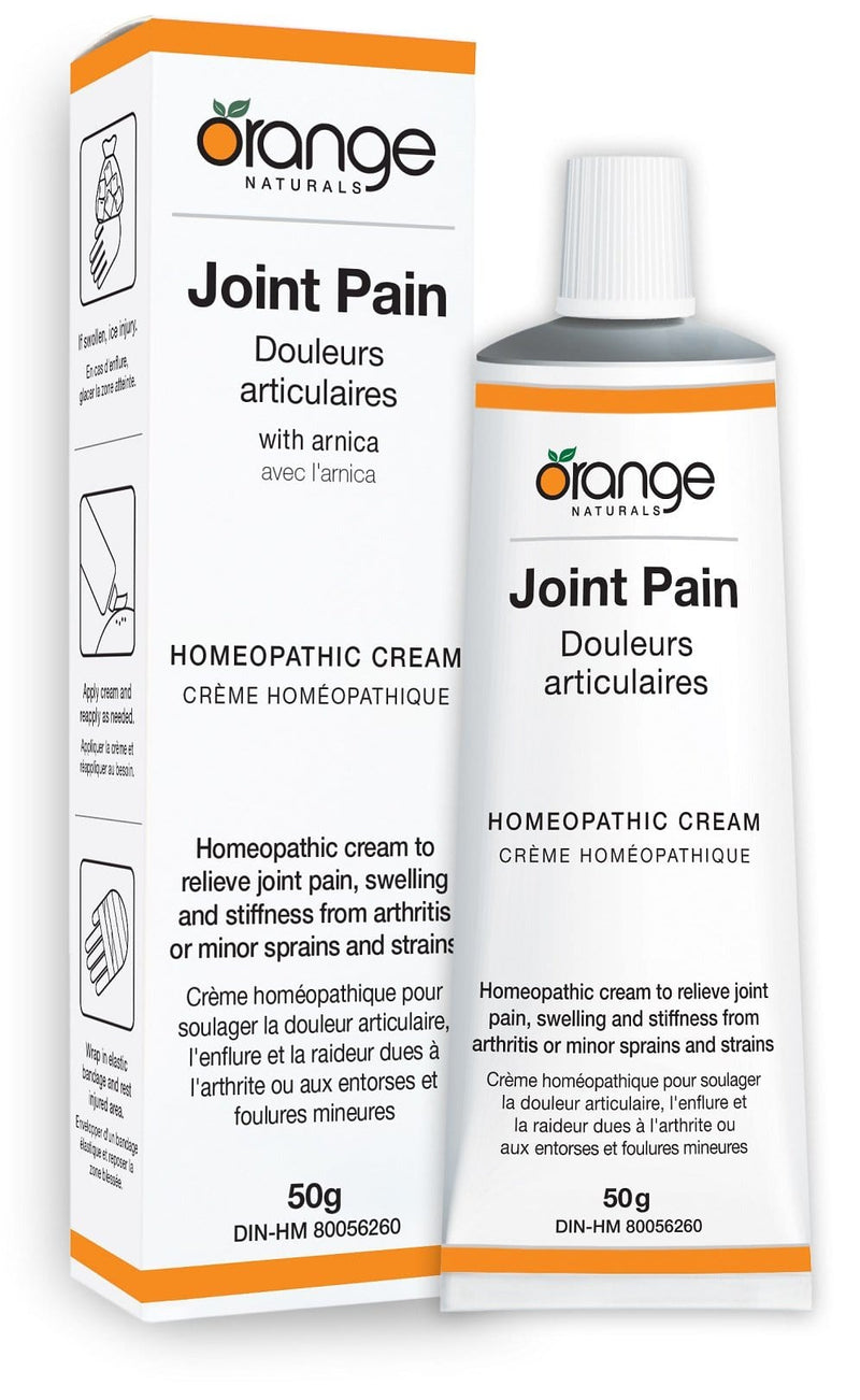 Orange Naturals Joint Pain Homeopathic Cream 50 g Image 1