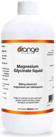 Orange Naturals Magnesium Glycinate Liquid PROMO 450 mL Image 1
