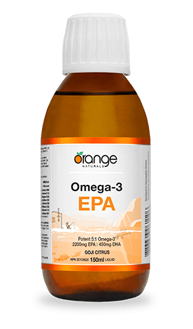Orange Naturals Omega-3 EPA - Goji Citrus 150 mL Image 1