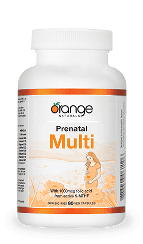 Orange Naturals Prenatal Multi 90 VCaps Image 1