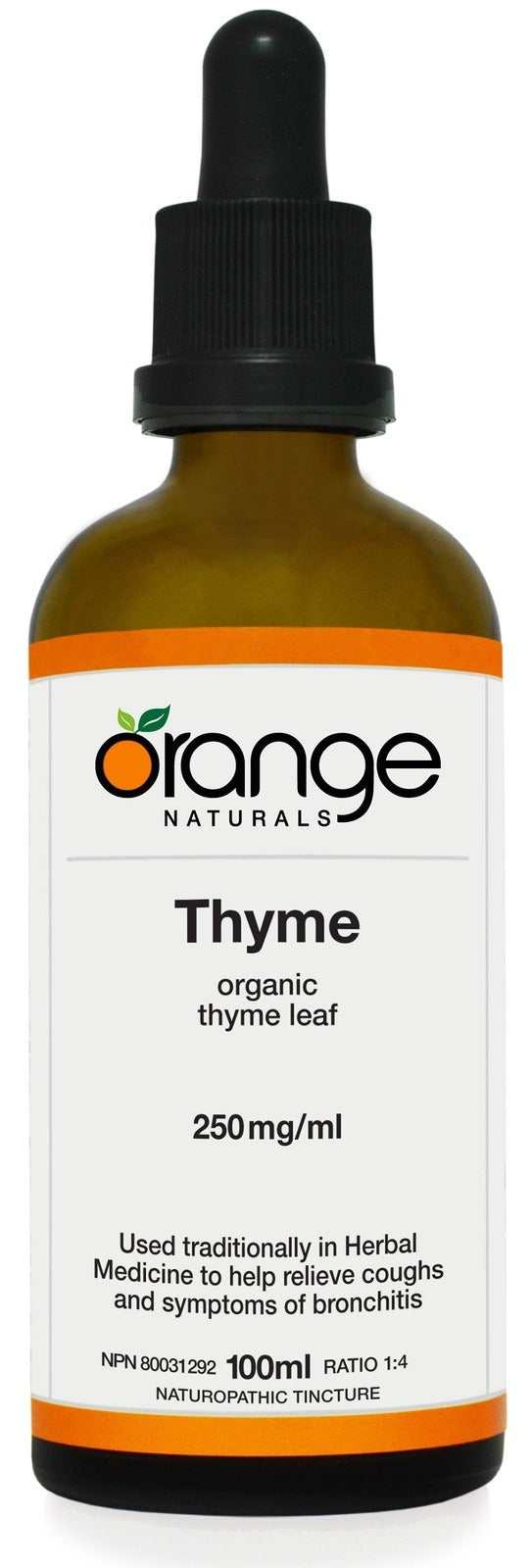 Orange Naturals Thyme 250 mg/mL 100 mL Image 1