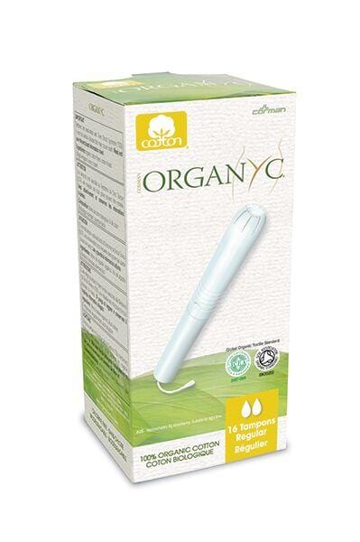 Organ y c 100% Organic Cotton with Applicator Regular 16 Tampons Image 1