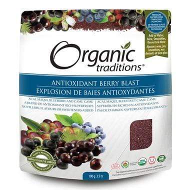 Organic Traditions Antioxidant Berry Blast 100 g Image 1