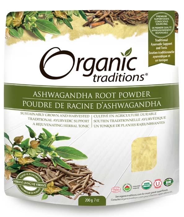 Organic Traditions Ashwagandha Root Powder 200 g Image 1