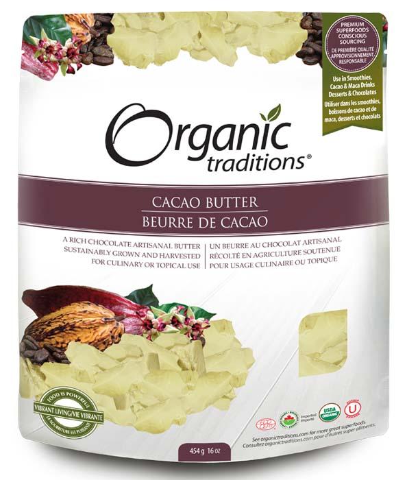 Organic Traditions Cacao Butter Image 1