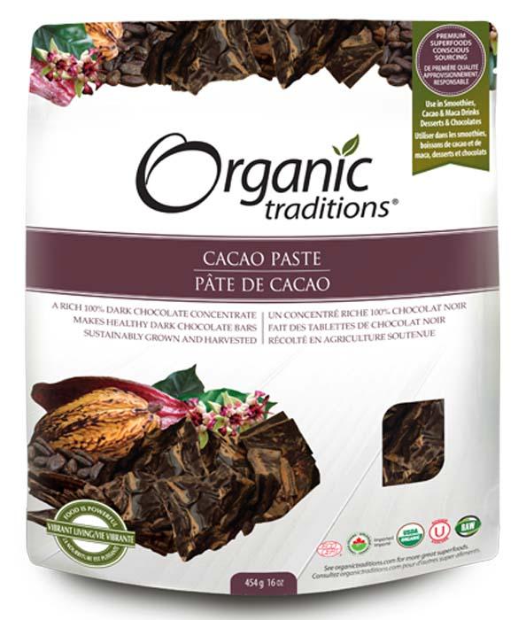 Organic Traditions Cacao Paste Image 1